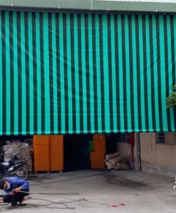 mái bạt che nắng tự cuốn