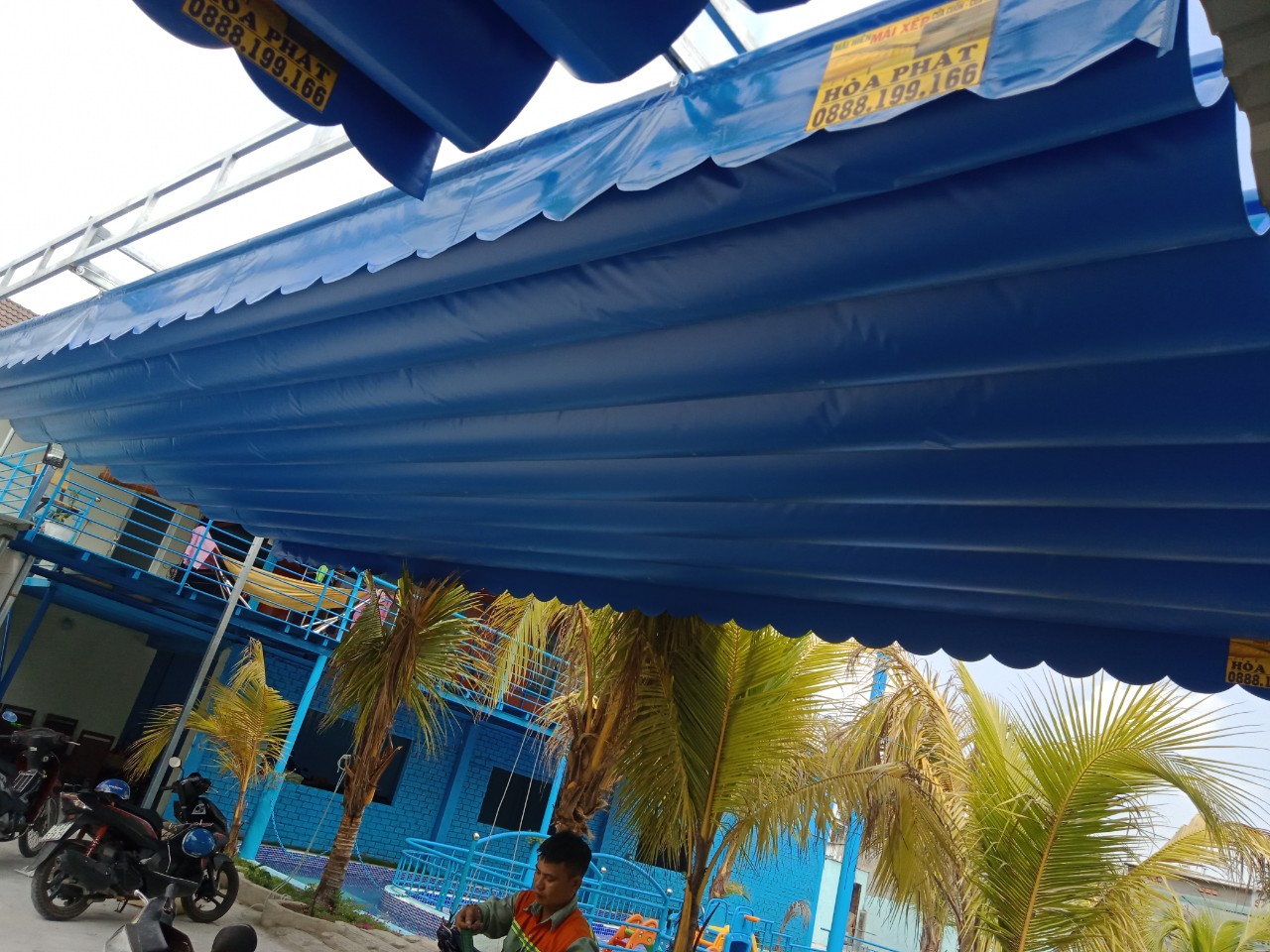Mái che di động giá rẻ tại tphcm bao nhiêu tiền 1m