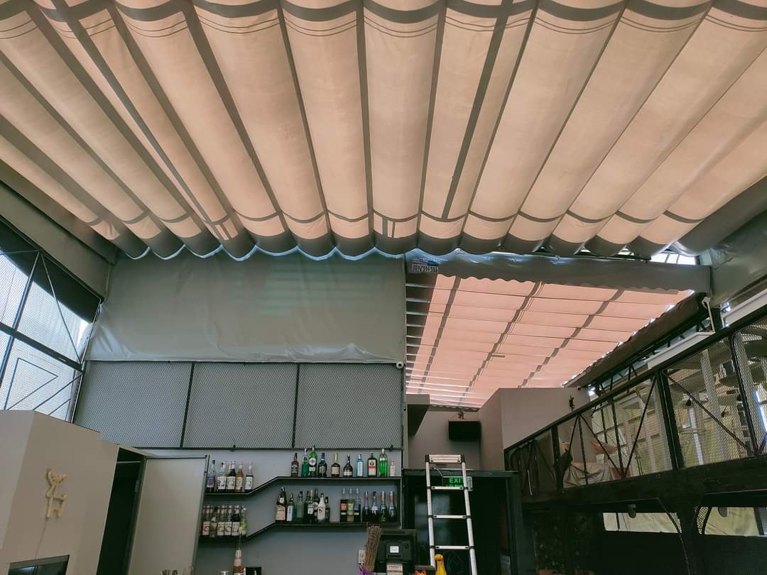 Mái xếp bạt kéo di động tại tphcm