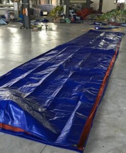 giá bán vải bạt che phủ cho công trình, bạt che phủ hàng hóa bạt xanh cam giá rẻ