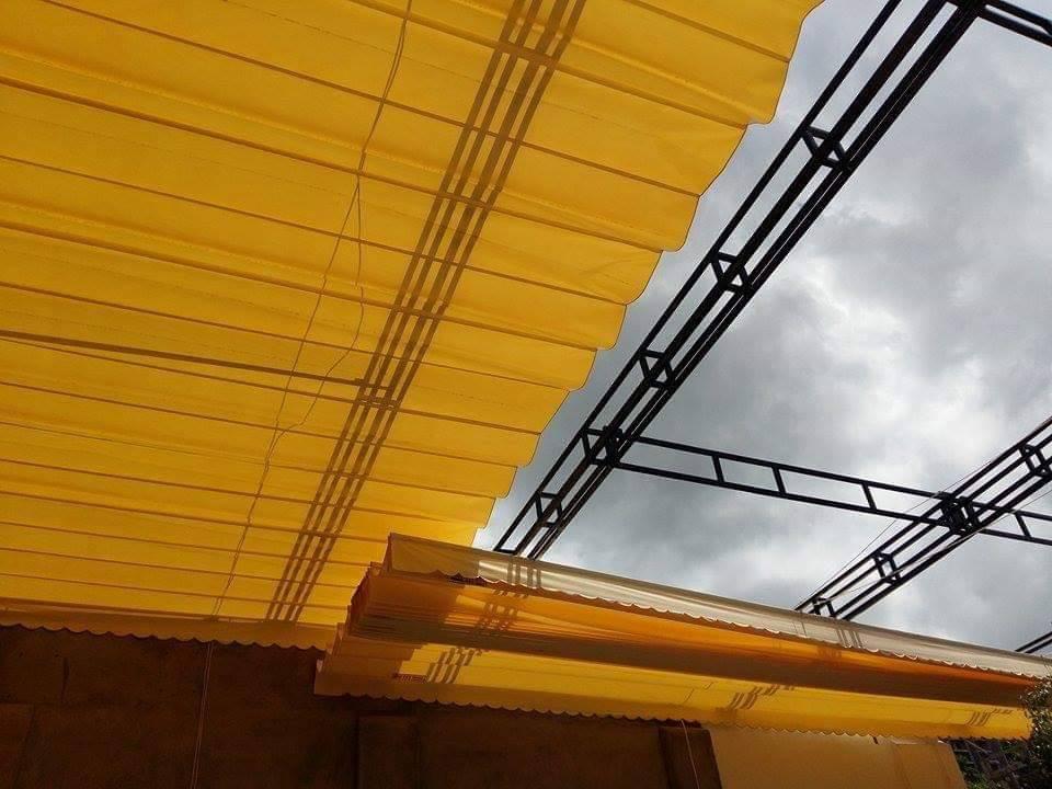 báo giá thay bạt mái hiên mái xếp đã củ, gia công sữa chữa mái bạt che củ giá hấp dẫn