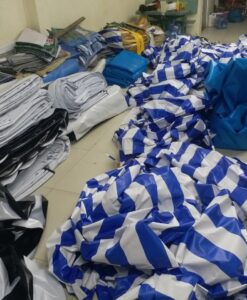 giá cung cấp vải bạt che mưa nắng giá rẻ, gia công may ép vải bạt theo yêu cầu