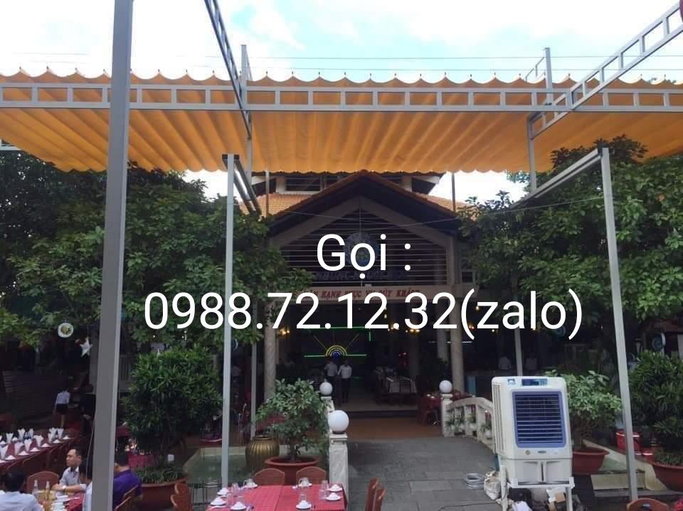 báo giá mái hiên di động, mái bạt che nắng mưa tự cuốn tại tân phú. giá lắp đặt trọn gói mái che di động tại tân phú
