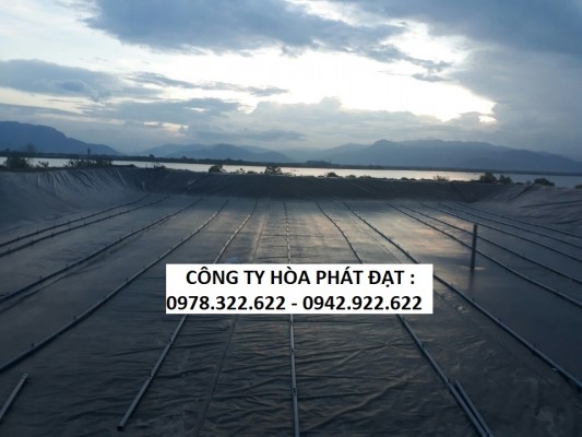 bạt lót hồ tôm ao tôm | bảng giá màng chống thấm HDPE mới nhất 2020
