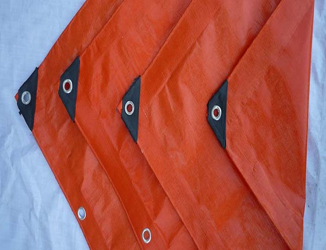 Báo giá sản xuất cung cấp bạt xanh cam (PE) giá rẻ, bạt nhựa hòa phát đạt