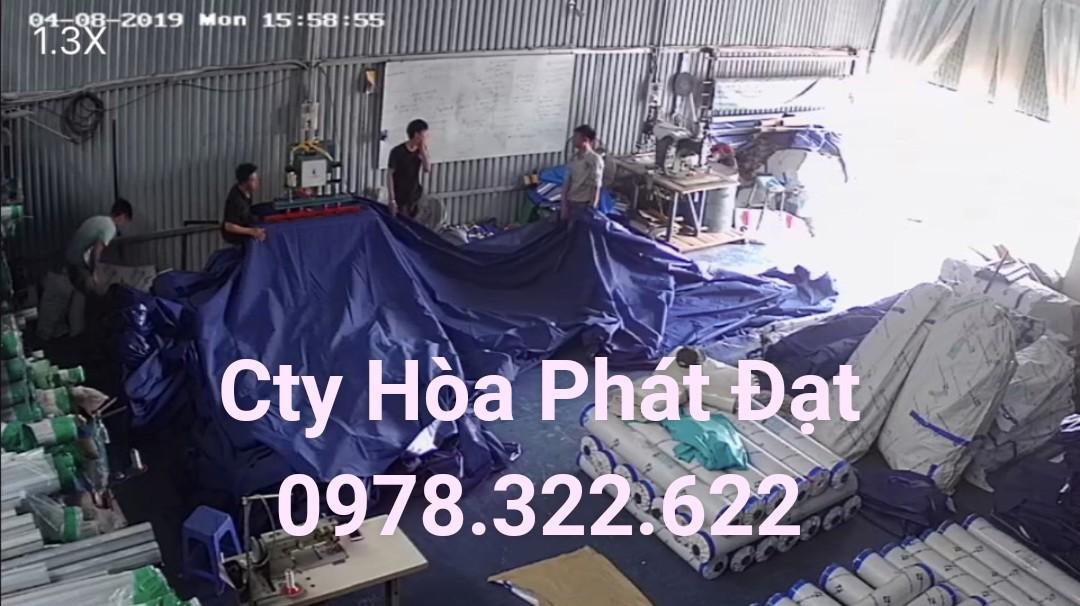 Chuyên cung cấp nhận in may ép vải bạt mái hiên mái xếp theo yêu cầu, gia công thay bạt mái che tại lai châu