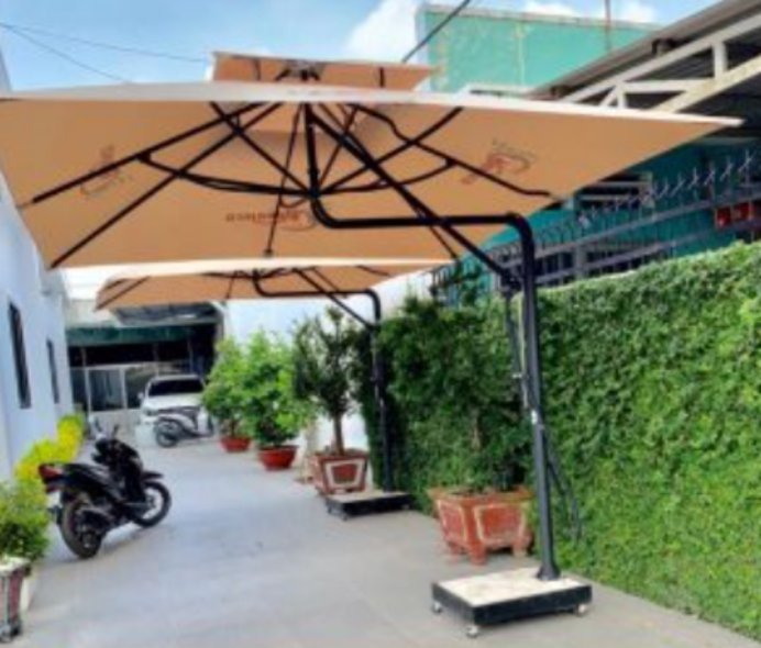 bảng báo giá dù che nắng mưa giá rẻ ngoài trời uy tín nhất tại tphcm