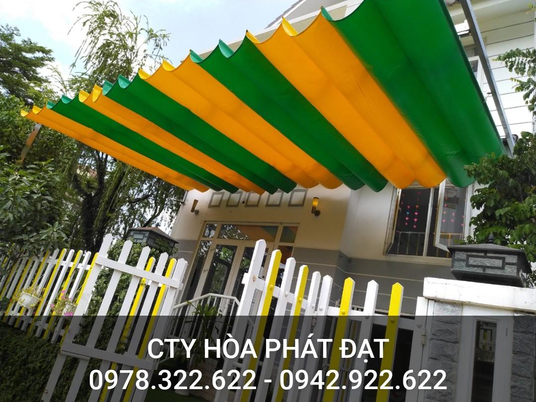 báo giá mái hiên di động, mái bạt che nắng mưa tự cuốn tại quận gò vấp. giá lắp đặt trọn gói mái che di động tại quận gò vấp