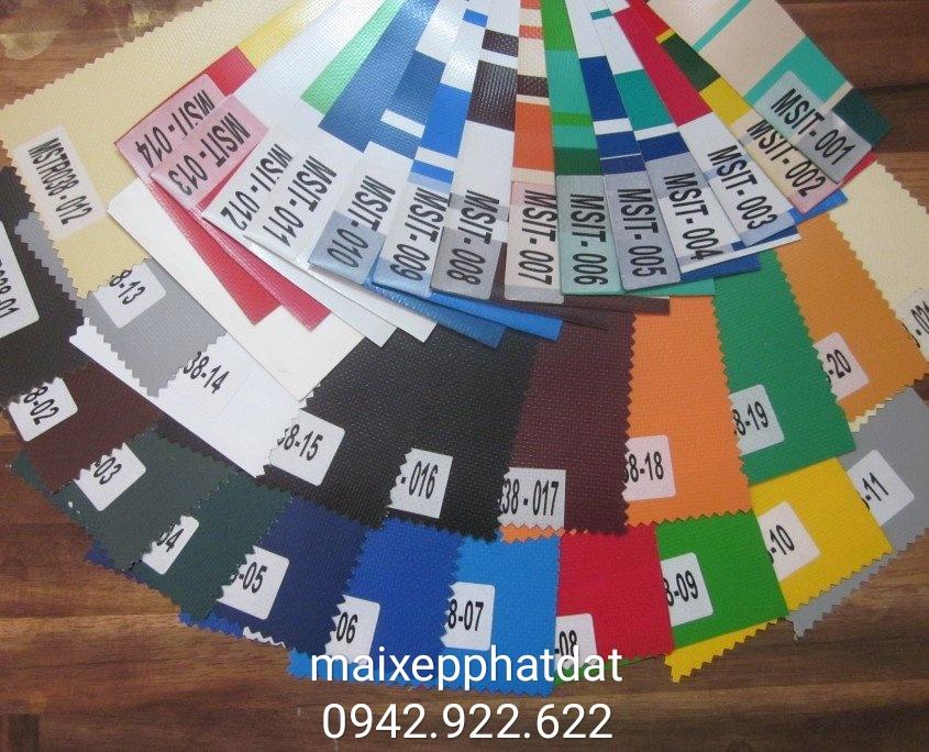 Chuyên cung cấp nhận in may ép vải bạt mái hiên mái xếp theo yêu cầu, gia công thay bạt mái che tại sài gòn