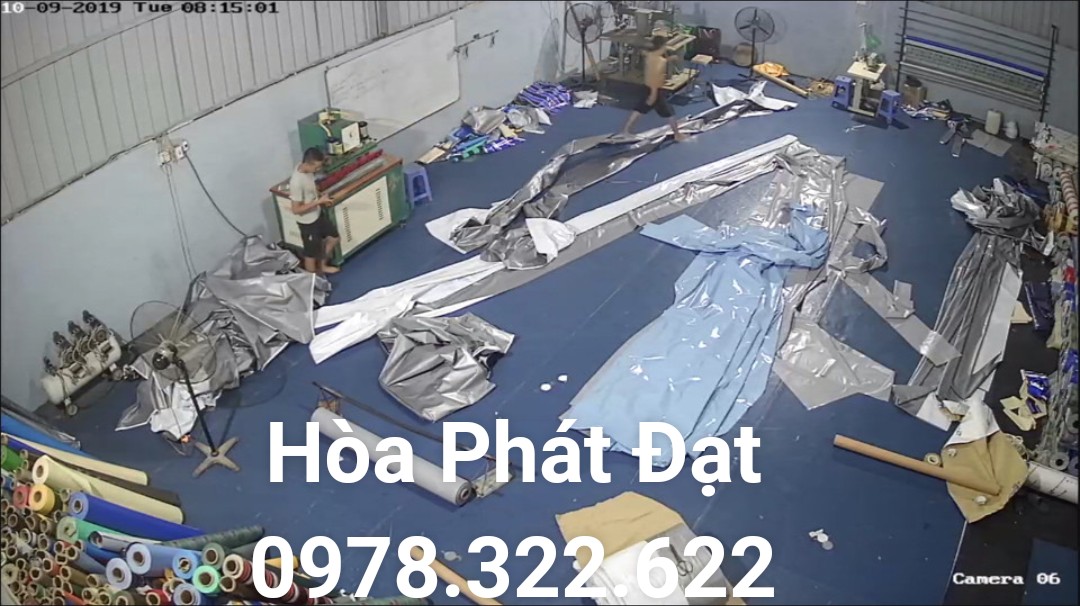 Chuyên cung cấp nhận in may ép vải bạt mái hiên mái xếp theo yêu cầu, gia công thay bạt mái che tại tp tây ninh