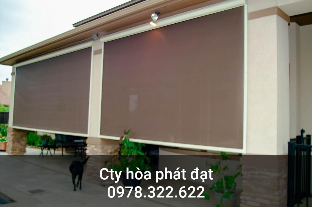 Chuyên cung cấp nhận in may ép vải bạt mái hiên mái xếp theo yêu cầu, gia công thay bạt mái che tại  bến tre