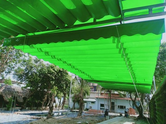 báo giá mái hiên di động, mái bạt che nắng mưa tự cuốn tại tp thái nguyên. giá lắp đặt trọn gói mái che di động tại tp thái nguyên.