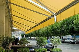 Chuyên cung cấp nhận in may ép vải bạt mái hiên mái xếp theo yêu cầu, gia công thay bạt mái che tại bà rịa vũng tàu