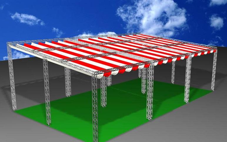 Chuyên cung cấp nhận in may ép vải bạt mái hiên mái xếp theo yêu cầu, gia công thay bạt mái che tại Bắc Kạn