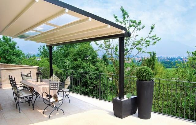 báo giá thiết kế lắp đặt mái che di động sân thượng, mái xếp bạt kéo lượn sóng sân thượng