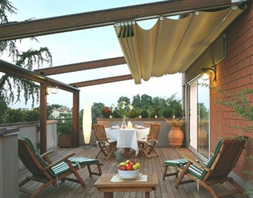 báo giá thiết kế lắp đặt mái che di động khu resot, mái xếp bạt kéo lượn sóng khu resot