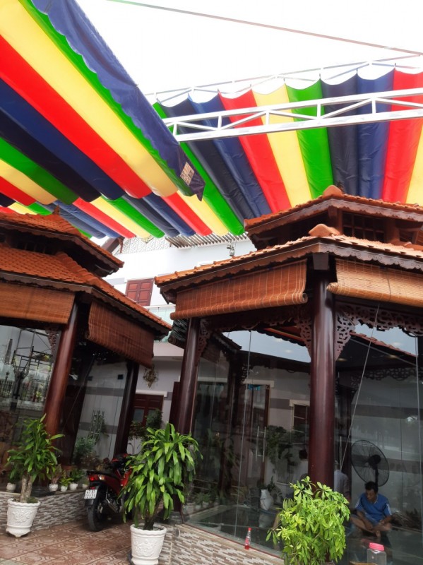 hướng dẫn cách lắp đặt mái xếp bạt kéo lượn sóng đúng kỹ thuật đạt thẩm mỹ cao