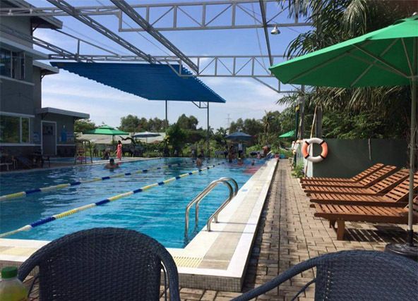 báo giá thiết kế lắp đặt mái che di động hồ bơi, mái xếp bạt kéo lượn sóng hồ bơi