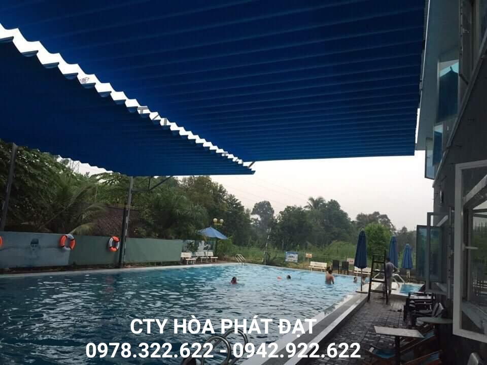 báo giá mái hiên di động, mái bạt che nắng mưa tự cuốn quận tân bình. giá lắp đặt trọn gói mái che di động tại quận tân bình