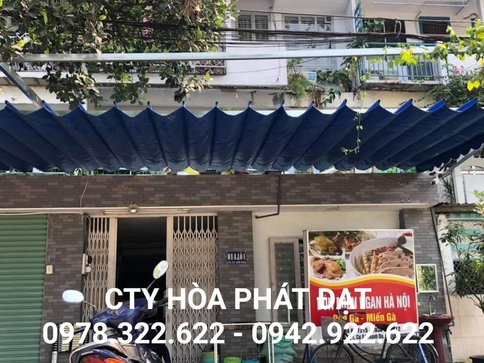 báo giá mái hiên di động, mái bạt che nắng mưa tự cuốn tại huyện bình chánh. giá lắp đặt trọn gói mái che di động tại huyện bình chánh