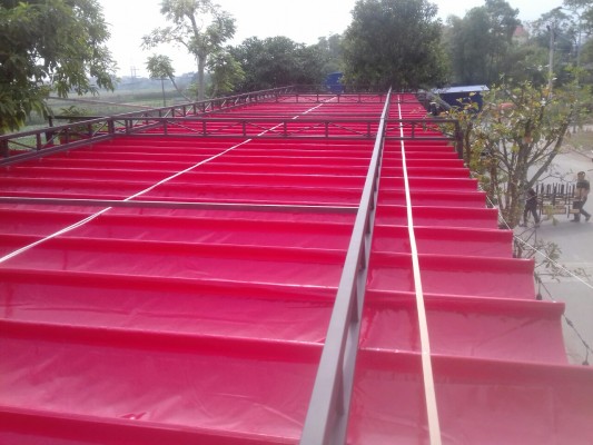 báo giá mái hiên di động, mái bạt che nắng mưa tự cuốn tại tp hà tĩnh. giá lắp đặt trọn gói mái che di động tại tp hà tĩnh.