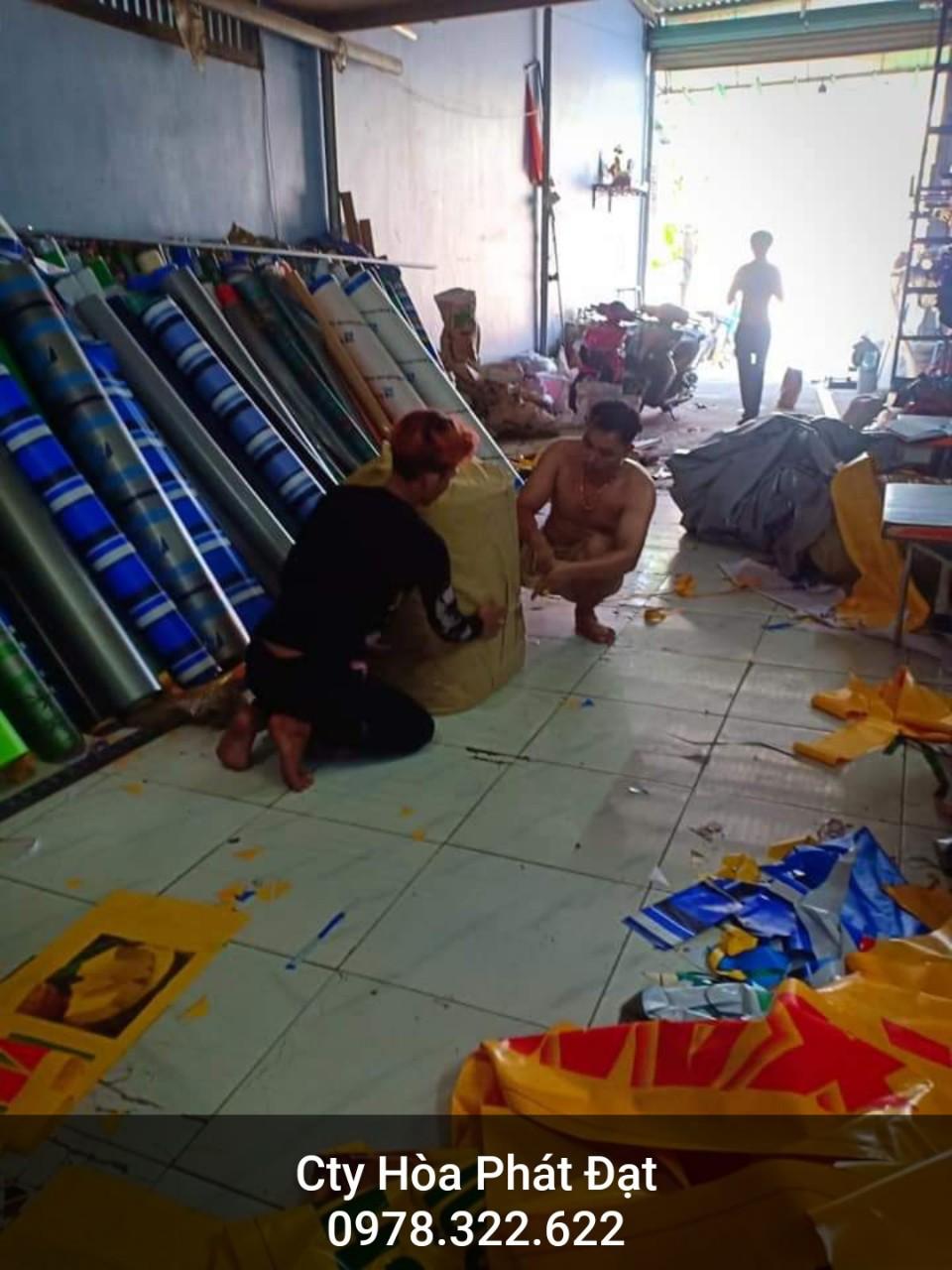 Chuyên cung cấp nhận in may ép vải bạt mái hiên mái xếp theo yêu cầu, gia công thay bạt mái che tại tp quãng ngãi