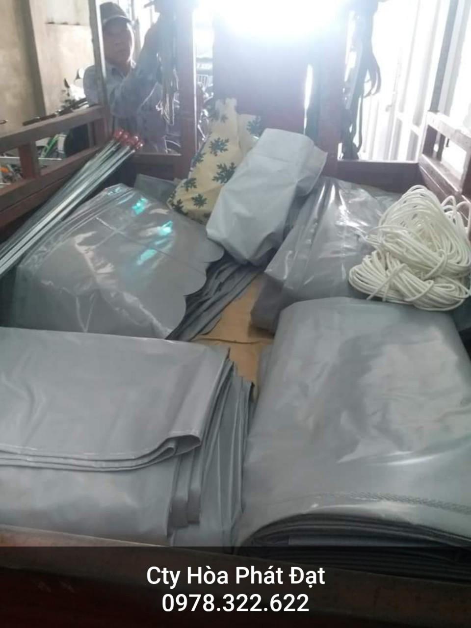 Chuyên cung cấp nhận in may ép vải bạt mái hiên mái xếp theo yêu cầu, gia công thay bạt mái che tại tp thái bình