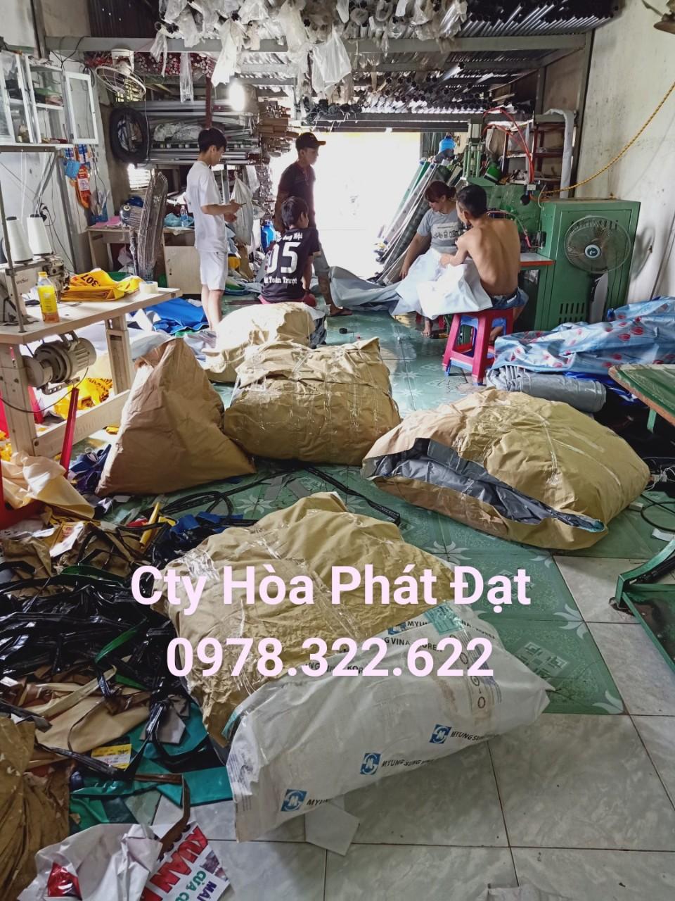 Chuyên cung cấp nhận in may ép vải bạt mái hiên mái xếp theo yêu cầu, gia công thay bạt mái che tp trà vinh