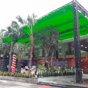 mái xếp sân chơi thể thao