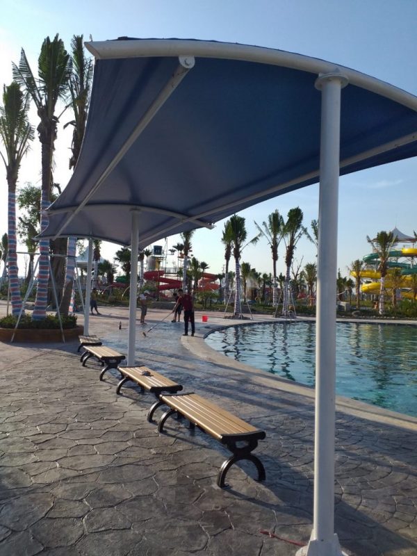 báo giá thiết kế lắp đặt mái che di động khu công ngiệp, mái xếp bạt kéo lượn sóng khu công nghiệp