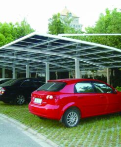 báo giá thiết kế lắp đặt mái che di động nhà xe, mái xếp bạt kéo lượn sóng nhà xe