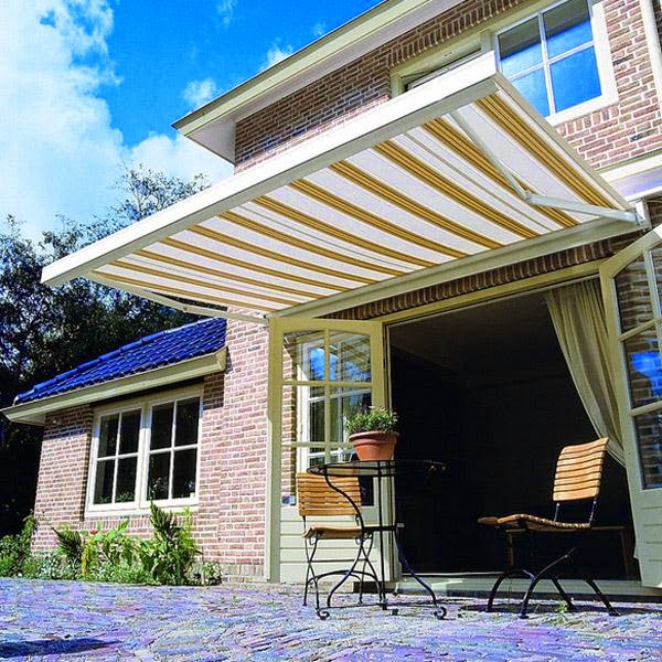 báo giá thiết kế lắp đặt mái che di động cửa hàng, mái xếp bạt kéo lượn sóng cửa hàng