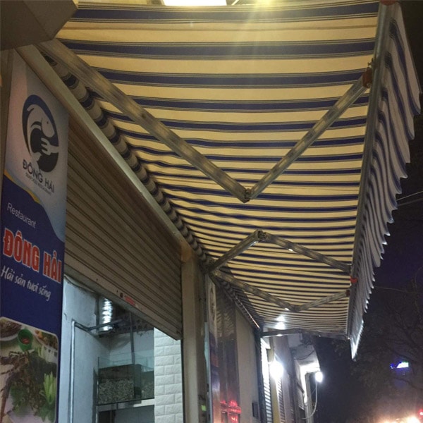 báo giá mái hiên di động tại tp trà vinh. giá lắp đặt trọn gói mái che di động tại trà vinh