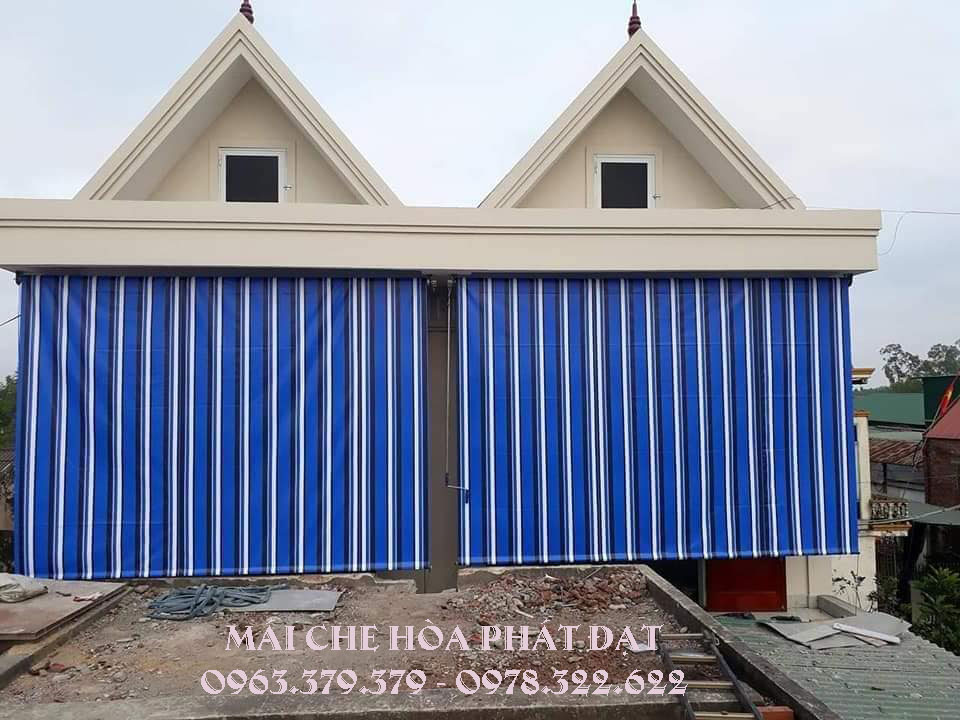 Báo giá bạt che nắng tự cuốn & rèm bạt che ban công ngoài trời giá rẻ