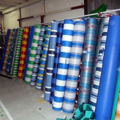 Chuyên cung cấp nhận in may ép vải bạt mái hiên mái xếp theo yêu cầu, gia công thay bạt mái che tại đắk nông