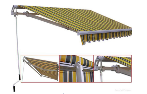 báo giá mái hiên di động, mái bạt che nắng mưa tự cuốn tại thuận an. giá lắp đặt trọn gói mái che di động tại thuận an