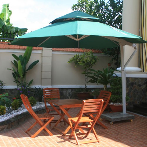 dù lệch tâm vuông tròn giá bao nhiêu tiền 1 cây