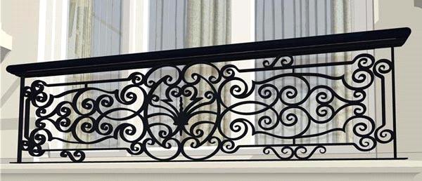 Thiết kế lắp đặt lan can sắt sơn tĩnh điện chống gỉ mẫu đẹp tại hà tĩnh