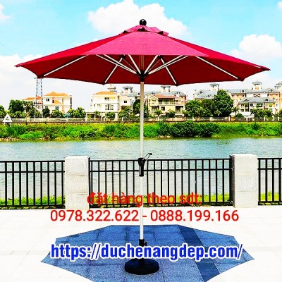 báo giá dù che nắng ngoài trời giá rẻ tại hải phòng, dù lệch tâm tại hải phòng mẫu đẹp