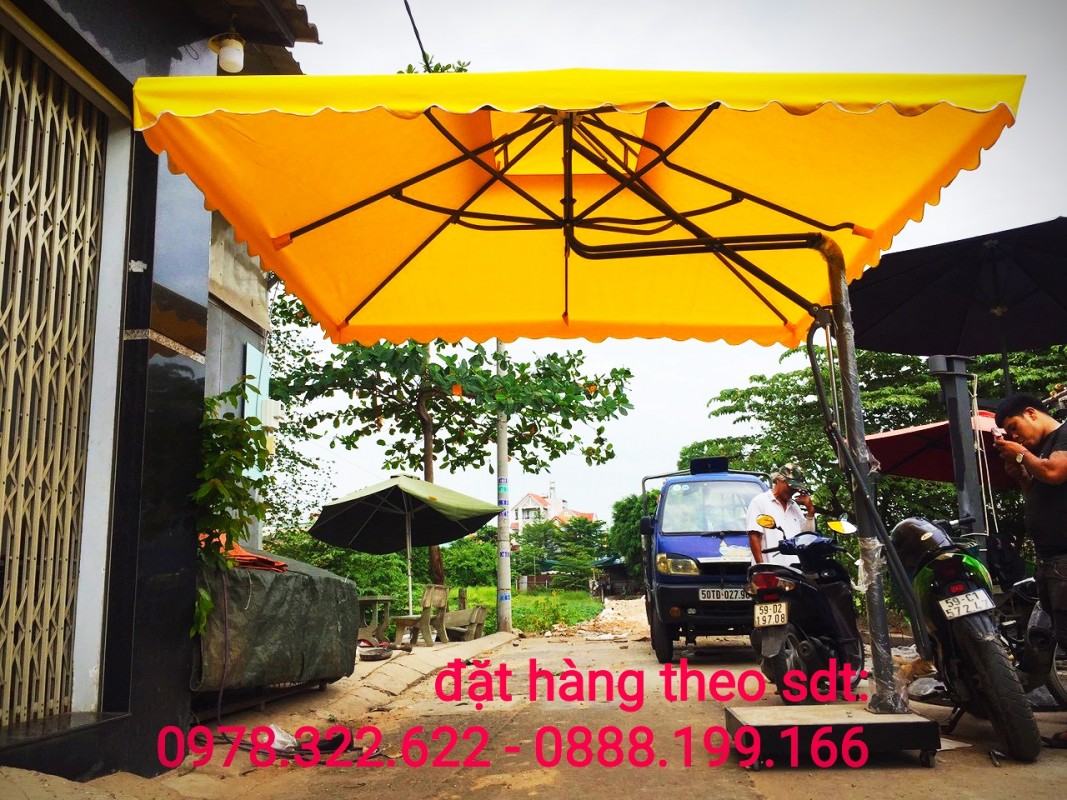 báo giá dù che nắng ngoài trời giá rẻ tại hưng yên, dù lệch tâm tại hưng yên mẫu đẹp