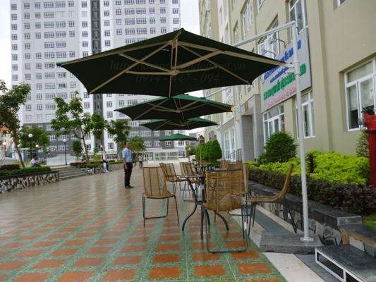 Bảng giá bán dù che nắng tại thị xã bến cát, bán dù lệch tâm giá rẻ tại thị xã bến cát bình dương