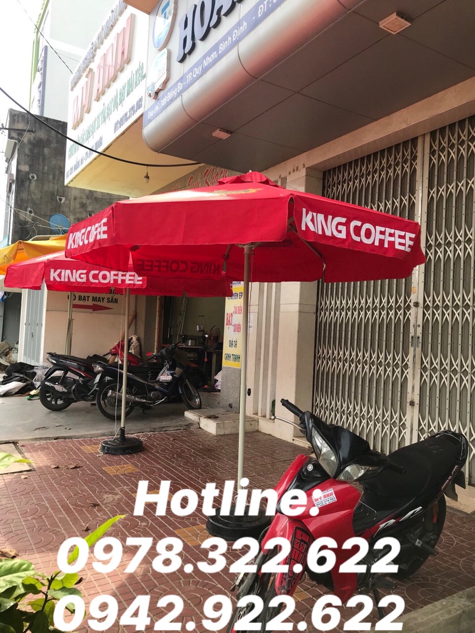 Bảng giá bán dù che nắng tại huyện nhà bè, bán dù lệch tâm giá rẻ tại huyện nhà bè tphcm