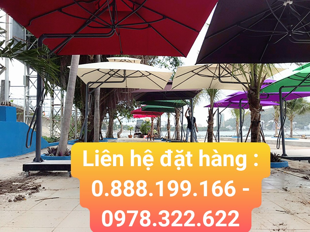 Bảng giá bán dù che nắng tại huyện trảng bom, bán dù lệch tâm giá rẻ tại huyện trảng bom đồng nai