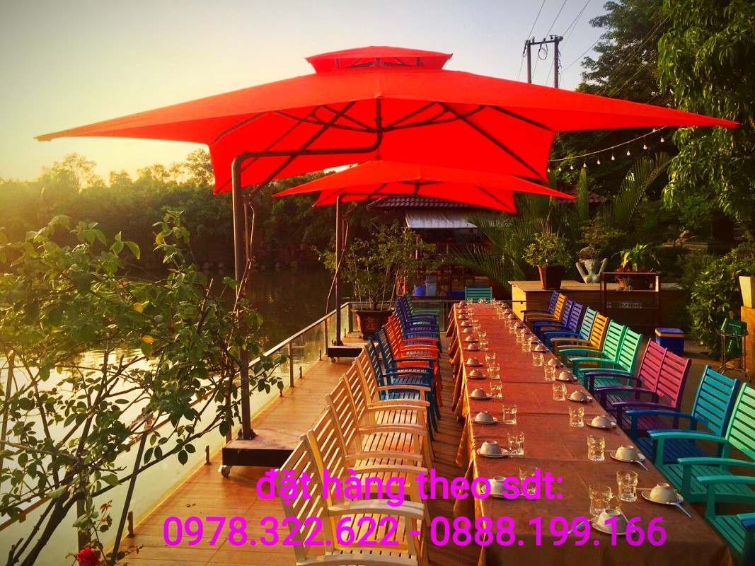 báo giá dù che nắng ngoài trời giá rẻ tại hải dương, dù lệch tâm tại hải dương mẫu đẹp