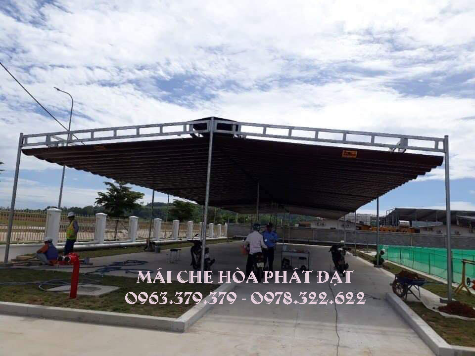 hình ảnh : lắp đặt mái bạt xếp bạt kéo lượn sóng di động hòa phát đạt hình ảnh : lắp đặt mái bạt xếp bạt kéo lượn sóng di động hòa phát đạt