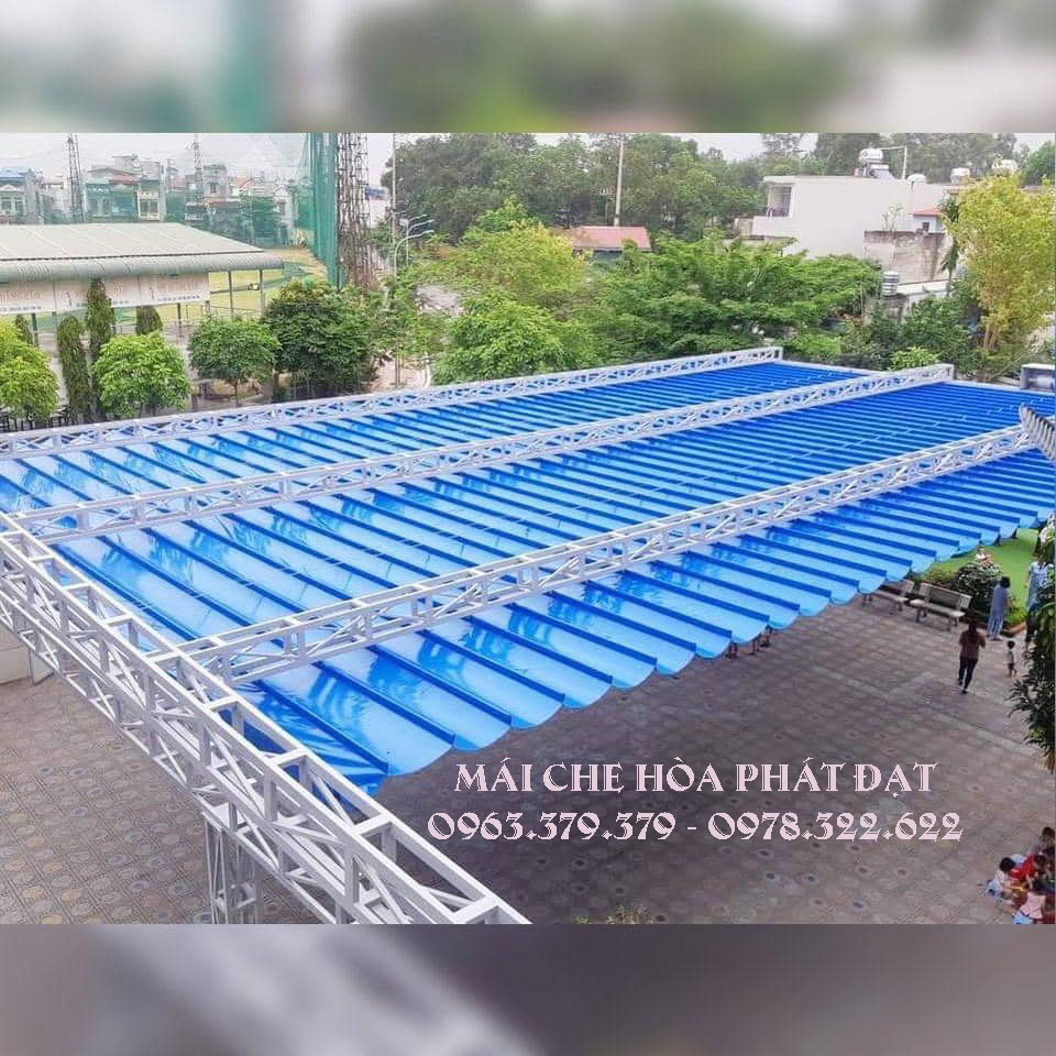 hình ảnh : lắp đặt mái bạt xếp bạt kéo lượn sóng di động hòa phát đạt hình ảnh : lắp đặt mái bạt xếp bạt kéo lượn sóng di động hòa phát đạt