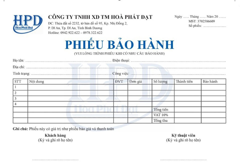 phiếu-bảo-hành-công-ty-bạt-hòa-phát-đạt