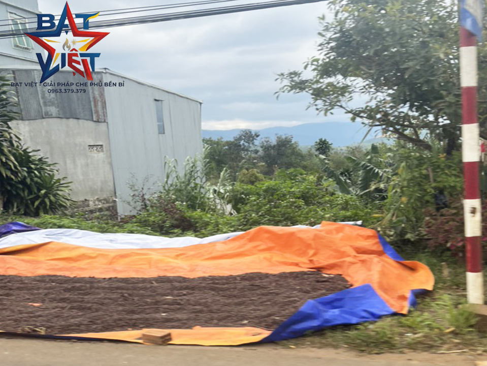Bạt xanh cam giá rẻ