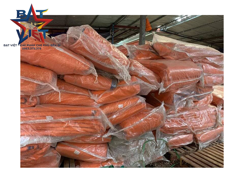 Bạt xanh cam giá rẻ