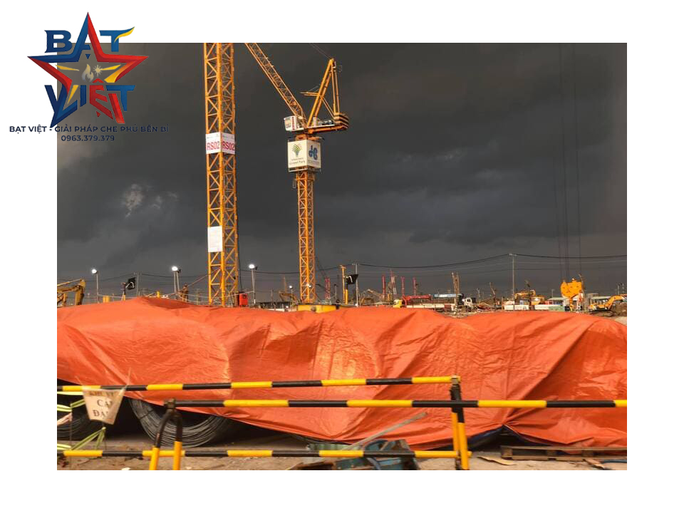 Bạt xanh cam giá rẻ